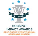Impact Awards Best Client Website Design