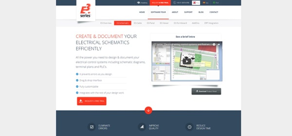 B2B-在线领先一代企业软件-Cim-团队-电气原理图软件-E3.Schematic