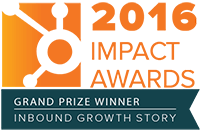 Hubspot Impact Awards - Grand Prize Winner - Inbound Growth Story