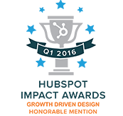 Hubspot Impact Awards - Growth Driven Design